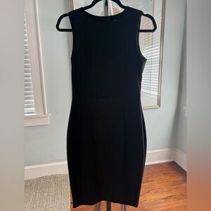 H&M Classic Black Midi Dress